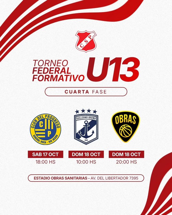 Club Sportivo Pilar U13 national tournament